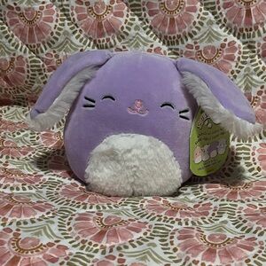 Bubbles Squishmallow - 5” Purple Bunny Squishmallow Plush Easter Gift
